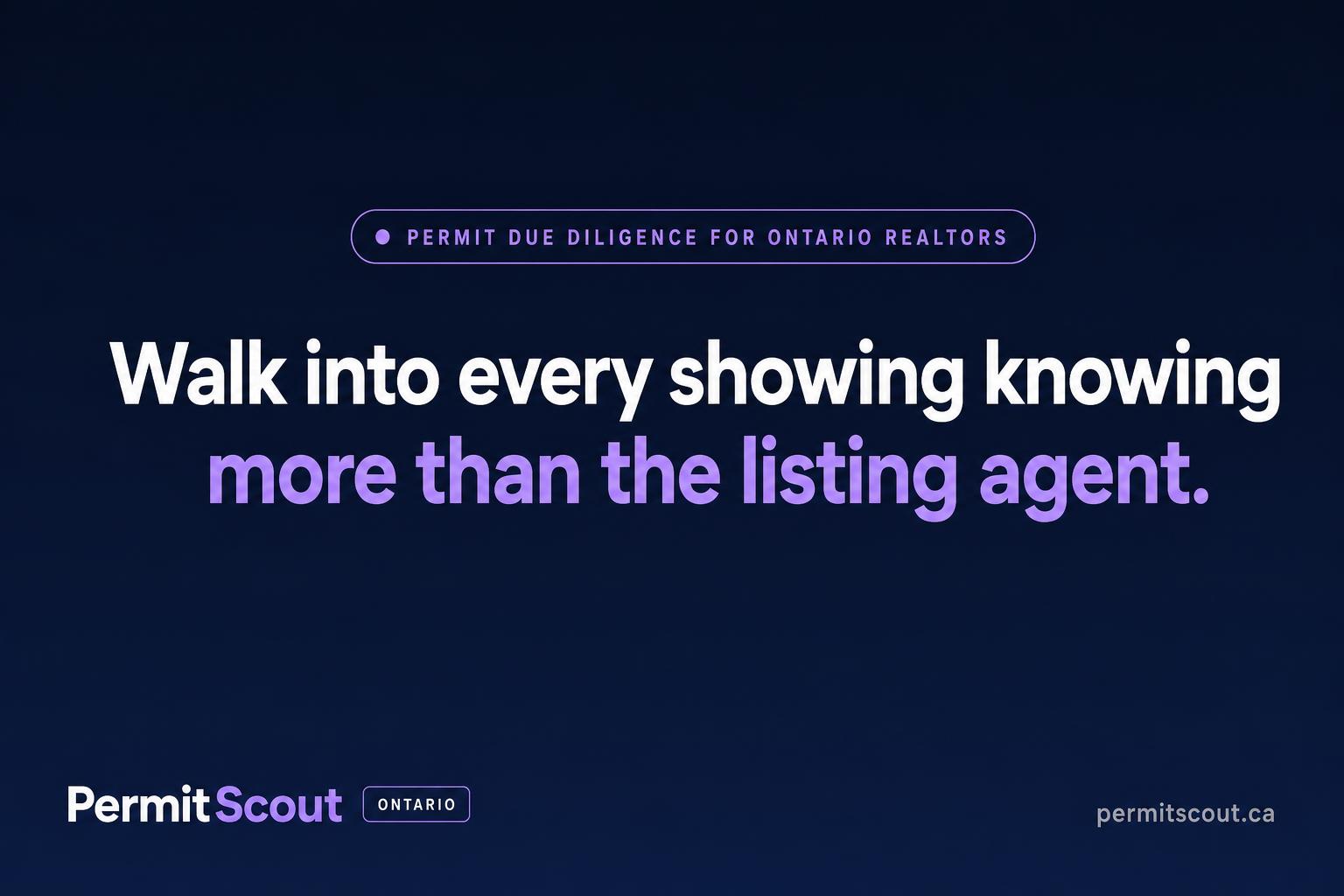 PermitScout — Free building permit lookup for 6 Ontario cities